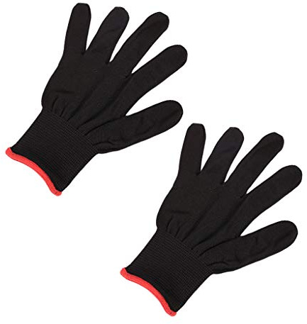 YUOIUX Rutschfeste Handschuhe für Gitarre, Bass, Musikinstrumente, Übungshandschuhe für E-Akustikgitarre, 2 Stück