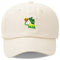 Raylarnia Herren marthasky Kermit der Frosch Tee Strapback Kappe nippen einstellbar beige