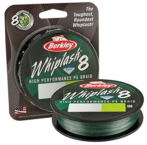 Berkley Whiplash 8 Geflochtene Schnur, Grün