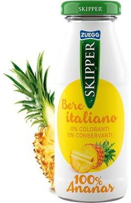Succo Skipper ananas ml. 200 x 12 bottiglie in vetro