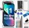 for iPhone 11 Pro Max Screen Replacement 6.5 inch LCD Display 3D Touch Digitizer Frame Assembly Full Kit with Tools, Screen Protector, Instructions