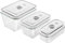 Zwilling Vakuum Boxset, S/M/L / 3-TLG, Glas, Weiss Fresh & Save