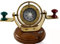 Antique Vibes Geschenk für Vater Messing nautischer Schiffskompass Boot Navigation Matrosen Geschenke Tischplatte Sammlerstück Dekor Maritime Vintage Kompasse