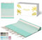 SOLTAKO Fouta Arthur Premium XXL, Mint, 200/200cm