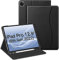 FINTIE Case Compatible with iPad Pro 12.9 inch (2022/2021/2020/2018, 6th/5th/4th/3rd Generation), Multi-Angle Smart Stand Cover w/Pencil Holder & Pocket, Auto Sleep/Wake, Black