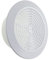 Vent Systems Rejilla de techo redonda de 5 pulgadas, color blanco, rejilla de ventilación redonda, cubierta de parrilla, pantalla de insectos integrada, rejillas de ventilación HVAC para baño, oficina