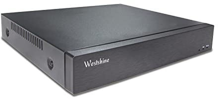 WESTSHINE 8 Kanal DVR 5M-N(5MP Lite), 8CH Hybrid 5-in-1 (AHD/TVI/CVI/CVBS/IP) CCTV DVR, H.265+ DVR, P2P, Bewegungserkennung, Einfacher Fernzugriff, 4K-Ausgang(Keine Festplatte)