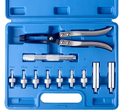 DAYUAN 11 Pièces Outils de Montage et Démontage de Joint de Soupape, Kit d'Outil de Démontage pour tige soupape