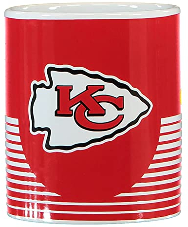 FOCO Kansas City Chiefs NFL Linea Mug Red Tasse Forever Collectibles - Stück