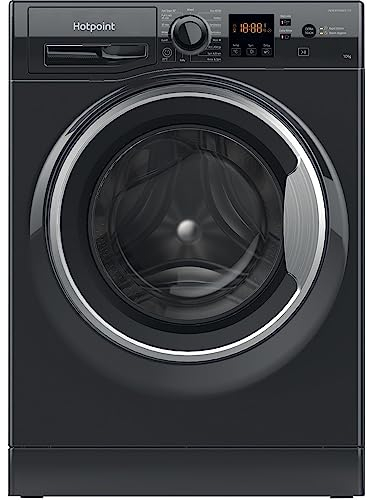 Hotpoint Anti-Stain NSWM 1045C BS UK N 10 kg Washing Machine - Black