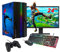ScreenOn DE - Gaming Komplett PC | Intel Core i5 | GTX 1650 | RAM 16GB | SSD 512GB | WiFi | + 24 Zoll Monitor + Tastatur + Maus + Controller | Desktop Computer für Unternehmen und Multimedia H32512