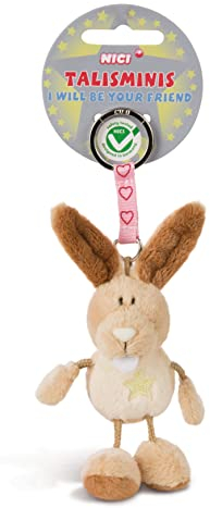 NICI Schlüsselanhänger Talismins Hase 7cm