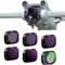 Set di 6 filtri ND per DJI Mini3/Mini 3 Pro Accessori, per Bright Sunny Daylight, Multi Coated HD Glass, 32 strati di rivestimento HD AGC vetro ottico (UV, CPL, ND8, ND16, ND32, ND64)