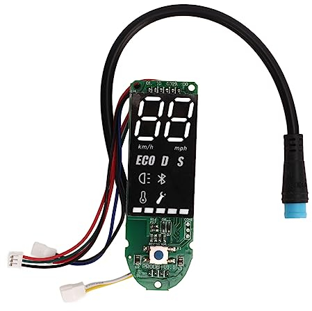 Fockety Elektroroller-Armaturenbrett, LCD-Display, Elektroroller-Platine, Ersatz, Bluetooth-Armaturenbrett-Platine, E-Scooter-Reparaturteile, Modifikationszubehör für Pro
