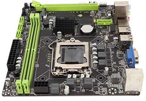Carte Mère D'ordinateur H310D Carte Mère de Jeu DDR4 LGA1151 M ATX Carte Mère D'ordinateur Professionnel avec Carte Réseau Realtek 8111 Gigabit Interface de Disque Dur M.2 Pcie