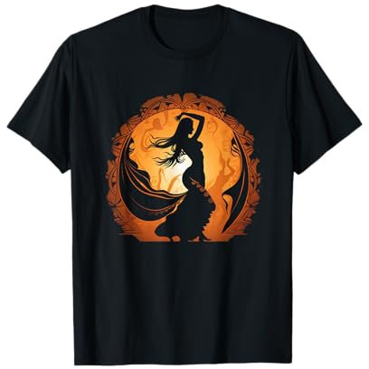 Bauchtanz Hüften Orientalisch Bauchtanz Frau Übung Sport T-Shirt