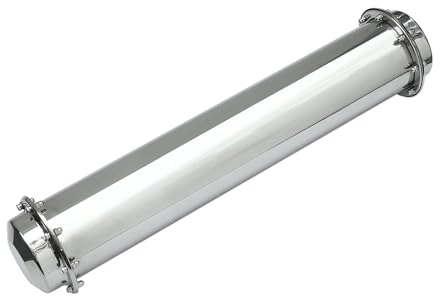 Capsule Temporelle Scellée,Boîte D'enterrement pour Capsule Temporelle en Acier Inoxydable, étanche à l'eau, avec Fermeture à Clef, Cadeau De Généalogie, 2 Tailles(Size:10 * 40cm)