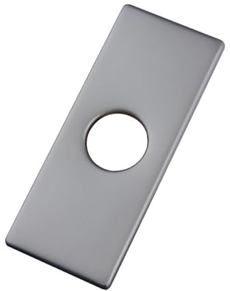 LERTREEUK 15,2 cm Wasserhahn-Loch-Abdeckung, Deckplatte, Rosette, Waschbeckenlochabdeckung, Deckplatte für Küche, Bad (Gray)