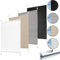 Plissee Klemmfix ALU zum Klemmen ohne Bohren Blickdicht für Fenster extra stabil Faltrollo beige B 65 x H 220