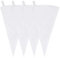 KALIONE 4 Stück Profi Spritzbeutel Baumwolle Spritzbeutel Sahne Spritzbeutel Wiederverwendbar, Torten Spritzbeutel für Kuchen Dekoration, Plätzchen, Cupcake (30 CM/12 Zoll)
