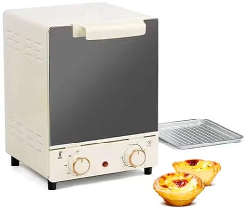Mini Forno Elettrico da 750 W, Forno a Convezione Intelligente a 3 Livelli con Temperatura Regolabile da 70-250 ℃ e Timer da 60 Minuti, Forno da Controsoffitto Verticale per Cuocere Cottura