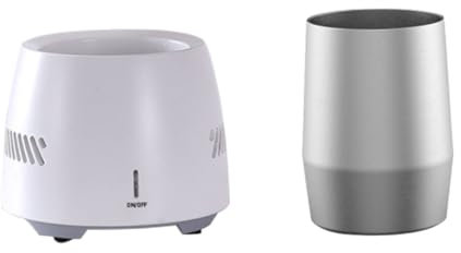 PAMINGONO Enfriador De Latas Eléctrico Portátil Enfriador De Bebidas Pequeño Adaptador De Fuente De Alimentación Para Oficina y Hogar Adecuado Para Cervezas y Refrescos