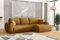 Imebel Ecksofa mit Schlaffunktion 280x142x87 cm - Schlafsofa Ecksofa im Modernen Stil für 4 Personen - Bequeme Schlafcouch L-Form - Sofa mit Bettkasten - Eckcouch mit Bettfunktion