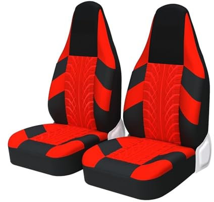 Autositzbezüge 2 Stück Front High Bucket Autositzbezüge Universal Für Autos Sportsitzschutz Für Peugeot 107 Für Twingo 3 Sitzbezüge