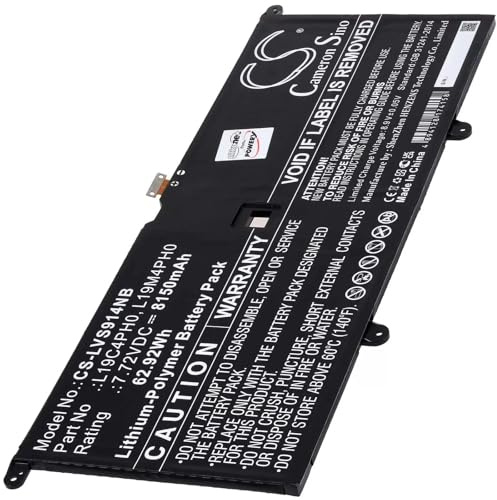 Akku kompatibel mit Laptop Lenovo Yoga Slim 9 14ITL5 82D1002VIV, Typ L19C4PH0-7,72V - 8150 mAh
