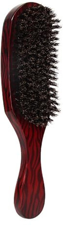 Boar Brush For Men And – Hard For Thick Coarse Hair – Use For Detangling Smoothing Styles Soft On Scalp Shine And Texture Label M Haarbürste (Black, One Size)