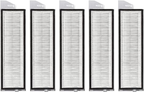 (5 pièces) S8 MaxV Ultra Filtres HEPA de Rechange Compatibles avec l'aspirateur Robot Roborock S8 MaxV Ultra/ S8 Max Ultra, kit d'accessoires Filtres, Filtre S8 MaxV Ultra 5 Pièces