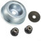 Kit completo di fissaggio lama per decespugliatore con componenti in metallo