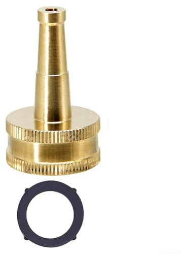 Aspersor de manguera de alto flujo resistente para una limpieza y riego eficaces