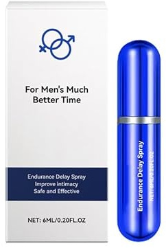 Endurance Delay Spray für Männer | Intimität steigern & länger durchhalten | Sicher für empfindliche Haut, 6 ml
