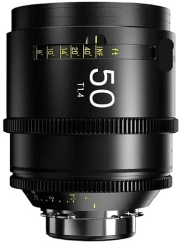 DZOFilm Arles 25mm 35mm 50mm 75mm 100mm T1.4 Large Aperture Prime Cine Lens Kit FF VV ARRI PL Mount Camera Lenses(50mm)