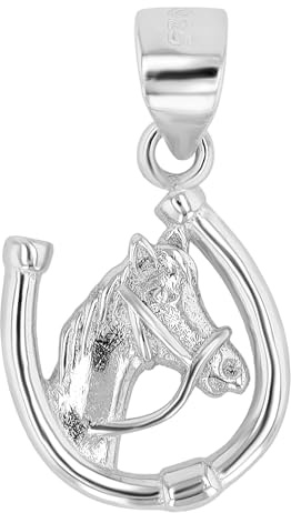 Akzent Anhänger für Damen in 925 Silber, 100% Wasserfest & Hautverträglich