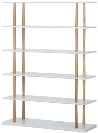 home24 Regal 39 cm tief, Bücherregal, Standregal für Wohnzimmer und Büro