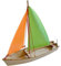 SM SunniMix Holz 3D DIY Segelboot Boot Segelschiff Modell Bausatz Modellbausatz Holzpuzzle Set