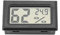 Thermomètre hygromètre numérique intégré, moniteur d'humidité précis, indicateur de température rapide avec sonde intégrée(noir)