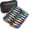 Magnetic Rings Fidget Finger Desk Magnet Toy Bracelet Ring Decompression Toy Magical Ring Props Tools Stress Relief, Magic Unzip Finger Game Finger Figit Toy, Magnet Ferrite Putty