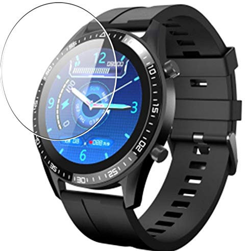 Vaxson 3 Stück 9H Panzer Schutz Glas kompatibel mit TagoBee L28 smartwatch Smart Watch Schutzfolie Display schutz folie Panzerfolie SchutzGlas folien PanzerGlas