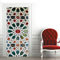 A.Monamour Türtapete Selbstklebend Türfolie Türposter 3D Vintage Boho Blumen Hintergrund Vinyl Folie Türdeko Tapete Wandbild Türaufkleber Türtattoo 85 x 200 cm
