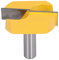 Fraise Defonceuse 12mm, Fraise Rabotage de Surface de Nettoyage de Fond, Fraise a Surfacer 1/2 de T-Track Routeur à Rainure en T Forme Routeur Bits, 12 x 57mm en Bas, Lame Jaune