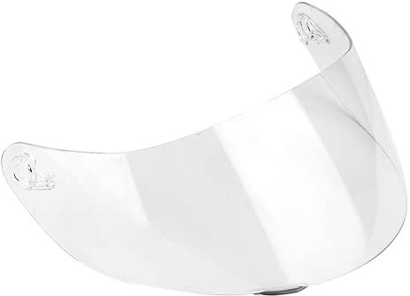 Visiera del casco, sostituzione dello schermo della lente del casco di alta resistenza di 12,5 cm per K5 K5-S K3 SV K1 per motocicli(trasparenza)