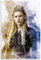 BLIJR Puzzle für 1000 Teile Wikinger Lagertha Malerei Leinwand Kunstposter Holz Puzzlespiel Erwachsenen und Kinder puzzle Poster 1000 Piece 29.5x19.6inch(75x50cm) Kein Rahmen
