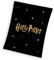Carbotex Große weiche Decke Fleecedecke CORAL 130x170 Harry Potter, Schwarz