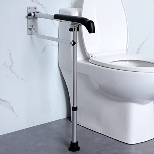 Poignée d'appui pour toilettes, Barres d'appui de douche, Barre WC Handicapé en acier inoxydable, Barre de Maintien, poignées de sécurité