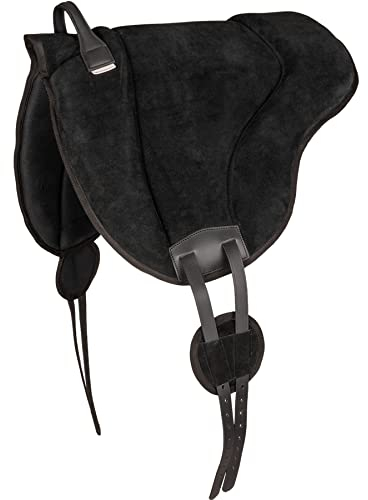 WALDHAUSEN Reitpad Wildleder, PON, schwarz