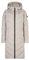 Ziener Damen TELSE Winter-Mantel | warm, atmungsaktiv, wasserdicht, knielang, silver beige, 38