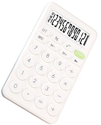 EXCEART 2 Piezas Calculadora Ordenador para Niños Dispositivo De Cálculo Suministro De Estudiante De La Escuela Suministro Escolar Escritorio Oficina Herramienta El Plastico
